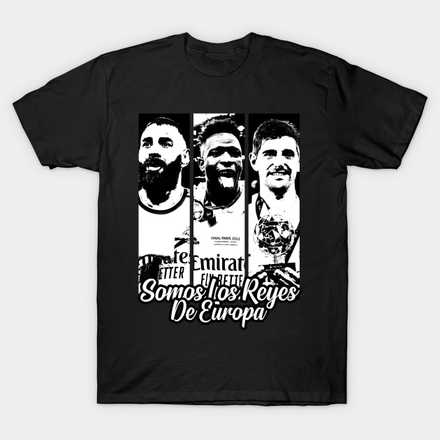 We are the Kings of Europe T-Shirt by lounesartdessin